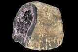 Purple Amethyst Geode - Uruguay #87493-1